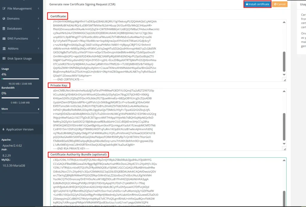 Cara Setting SSL Panel Diskon.com