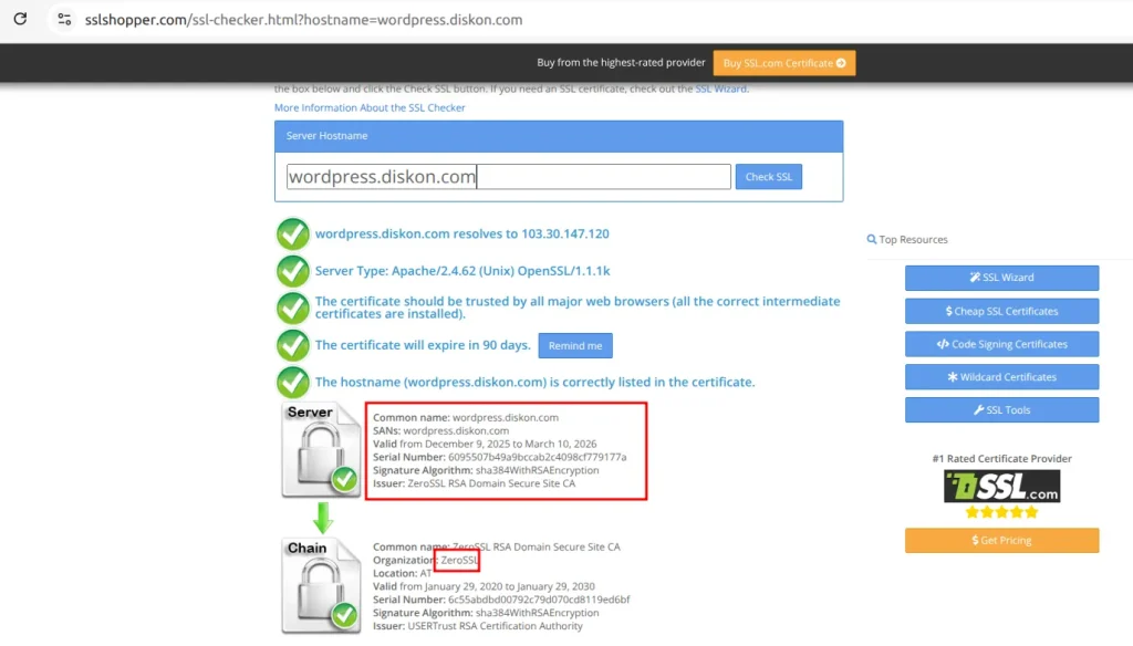 Cara Setting SSL Panel Diskon.com