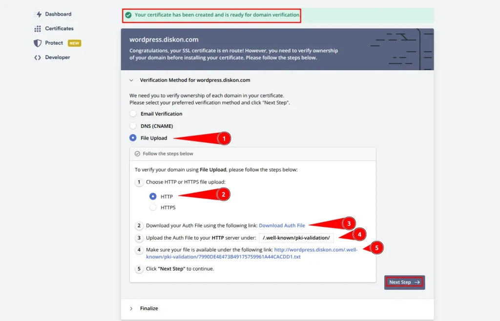 Cara Setting SSL Panel Diskon.com