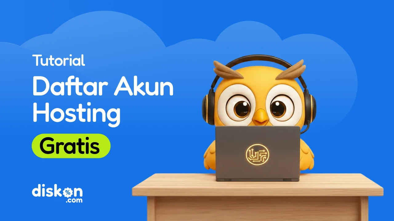 Tutorial Daftar Akun Hosting Gratis Diskon.com, 5 Menit Jadi!