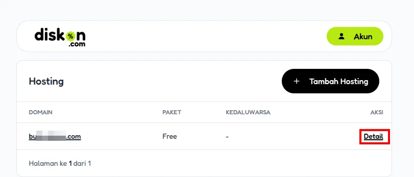 cara reset password panel hosting