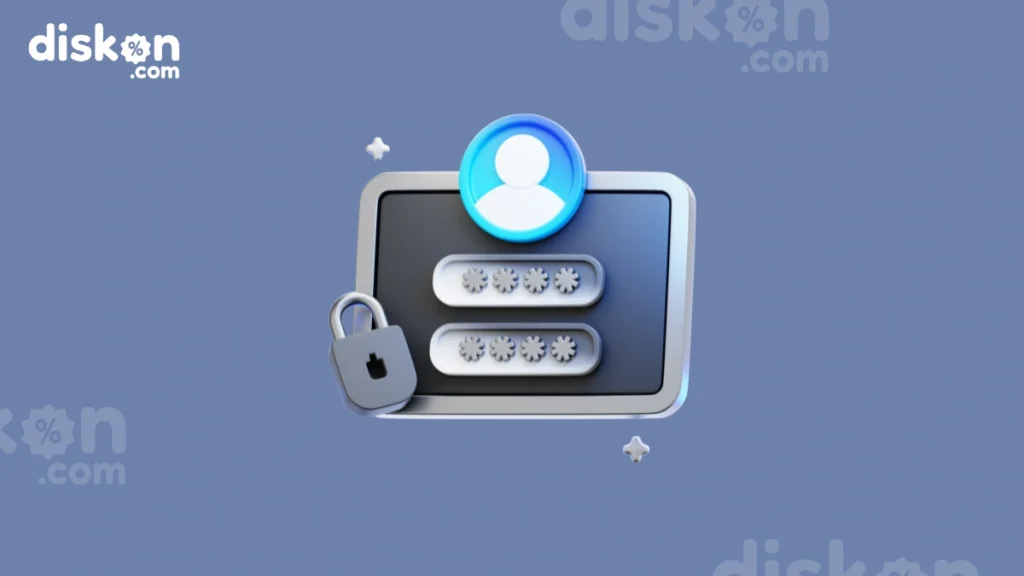 cara login web panel Diskon.com