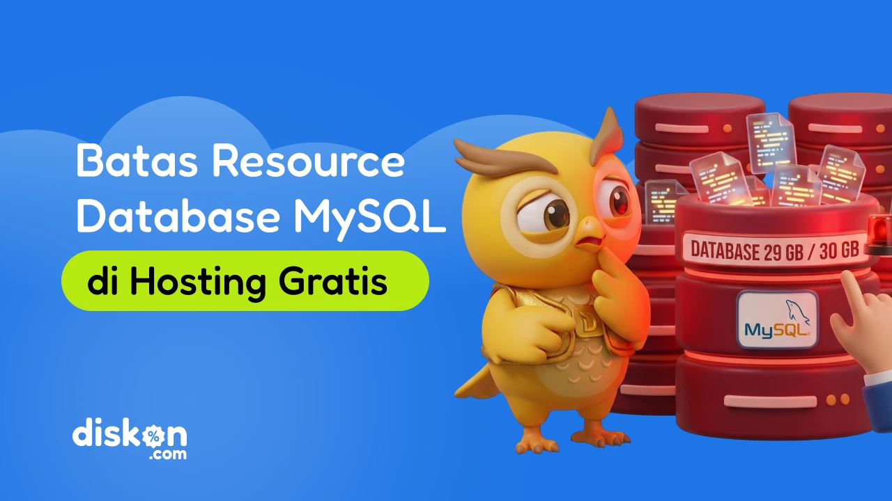 batas database MySQL hosting gratis
