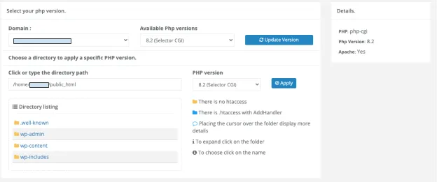 PHP selector adalah